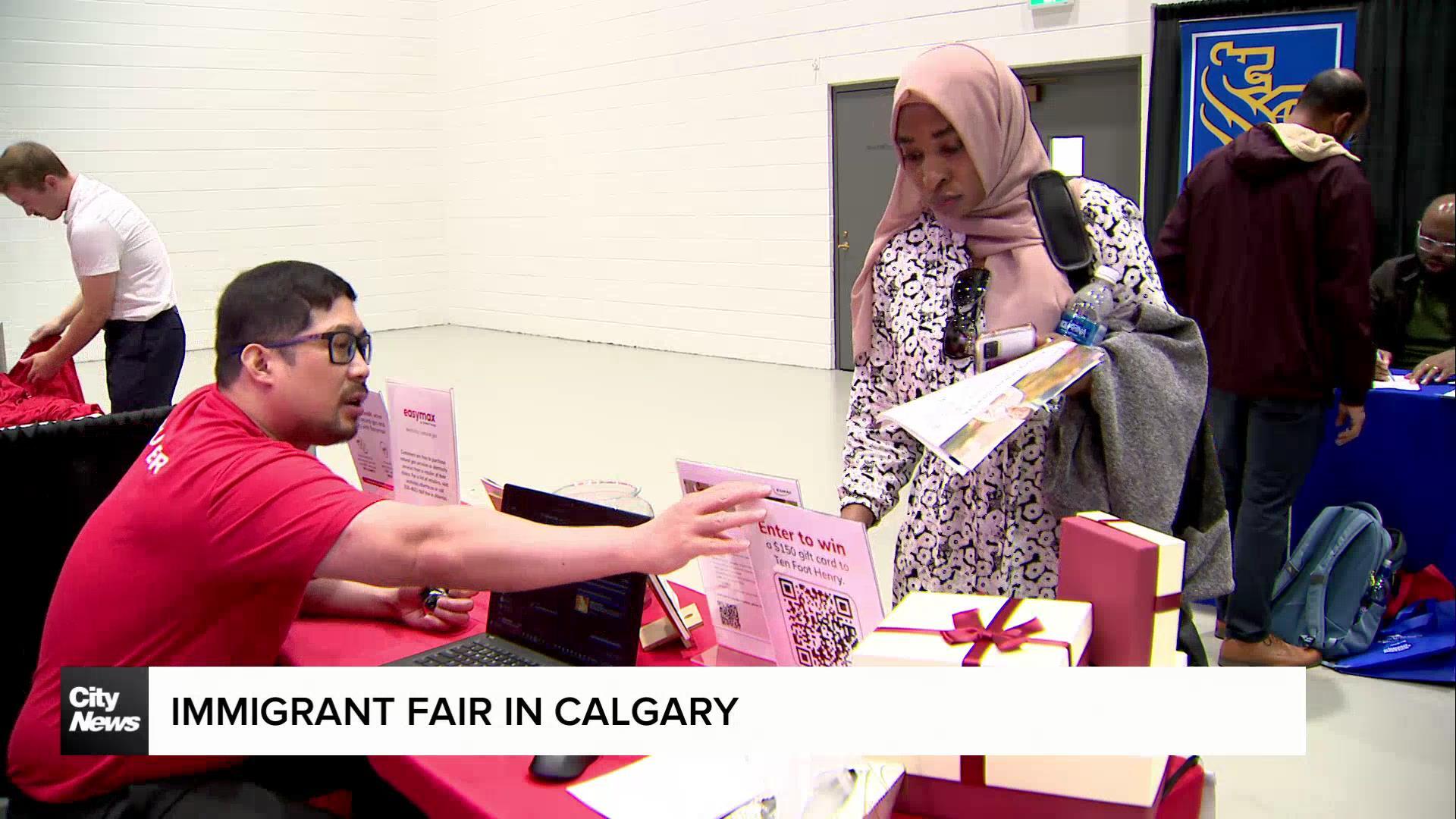 Immigrant Fair in Calgary