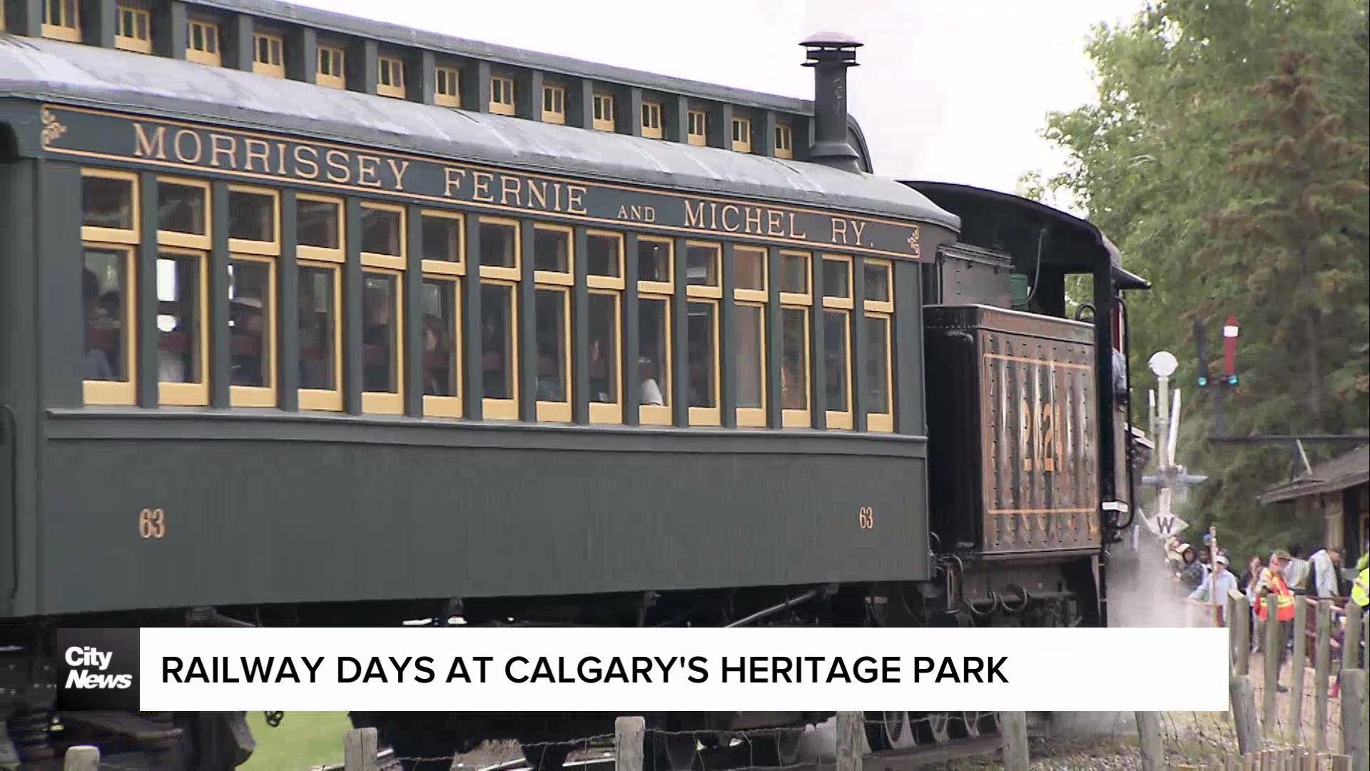 Railway Days is back at Calgary’s Heritage Park