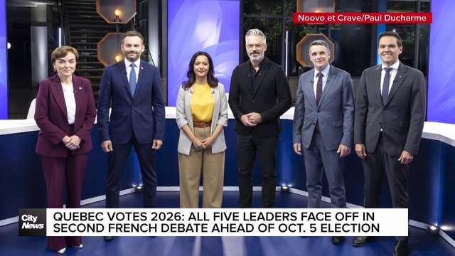 Quebec votes 2026: political leaders take part in second French debate