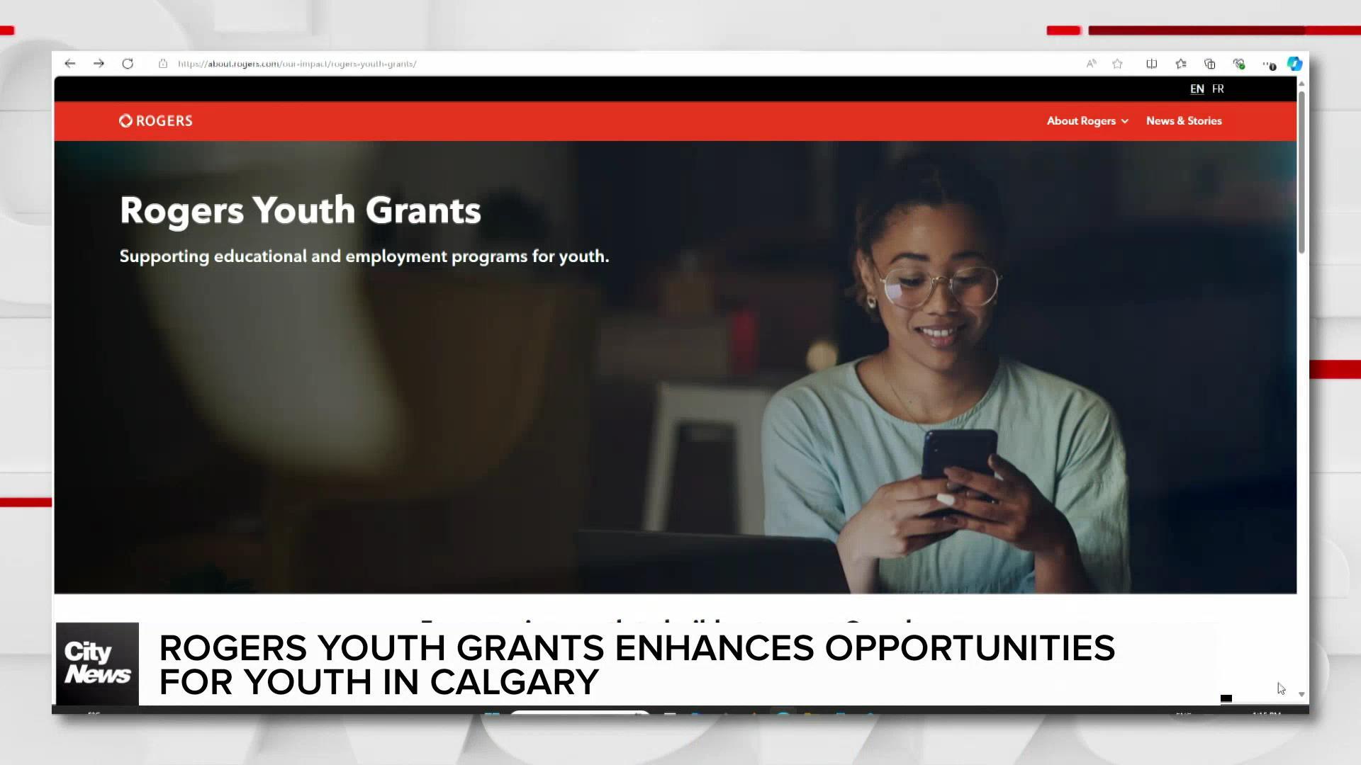 Rogers Youth Grants enhances opportunities for youth in Calgary