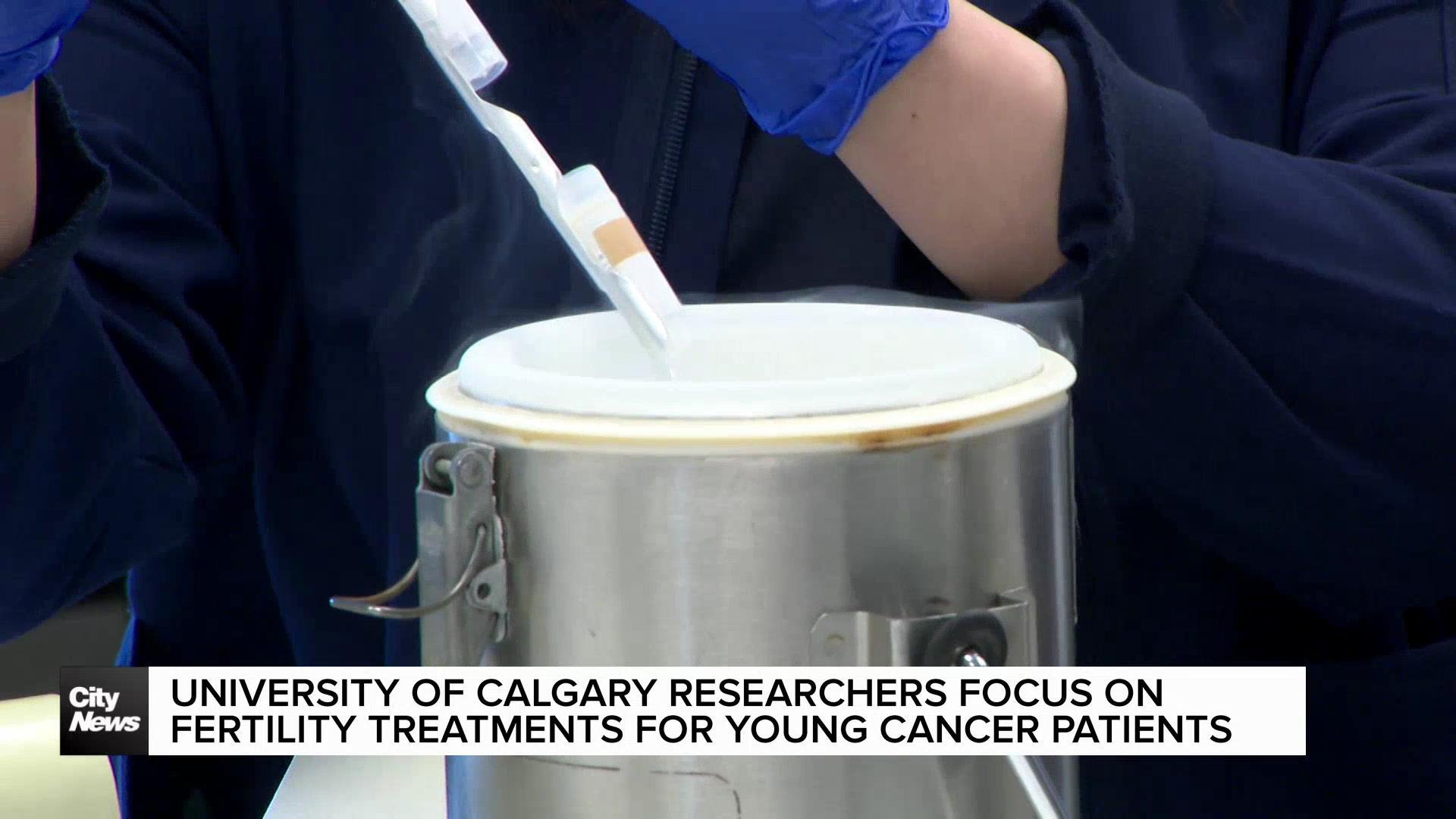 UCalgary researchers focus on fertility treatments for young cancer patients