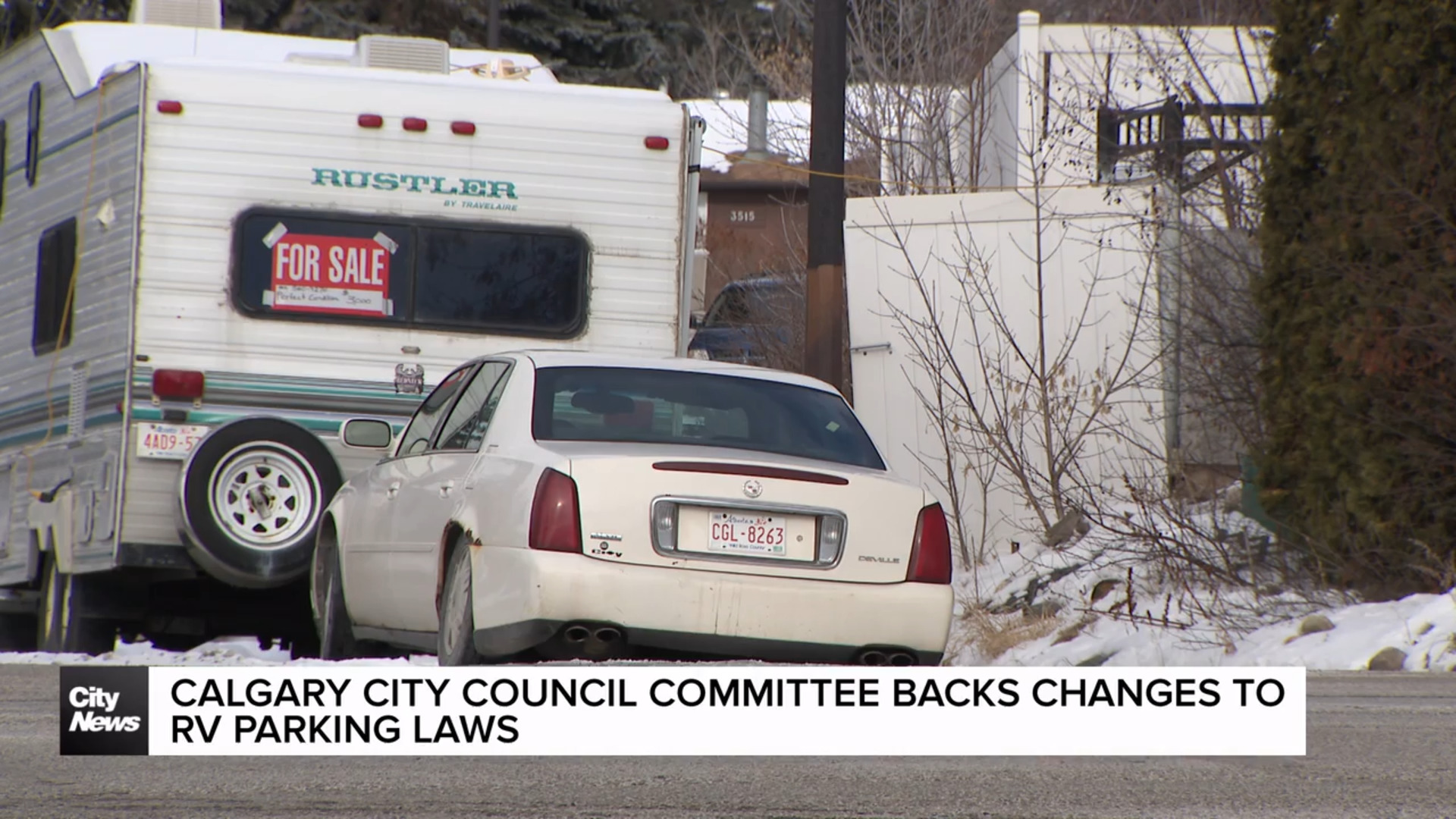 Calgary city council committee backs changes to RV parking laws