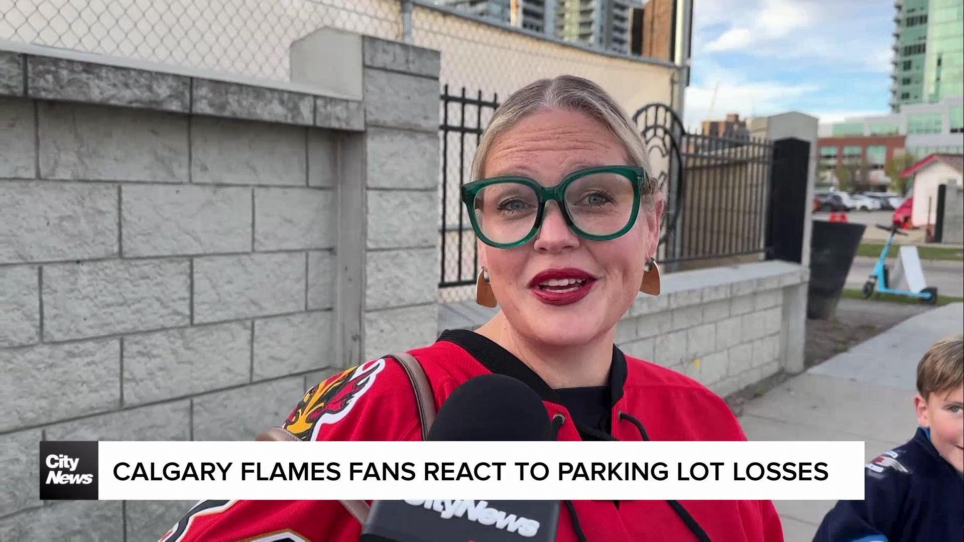 Calgary Flames fans react to loss of some parking