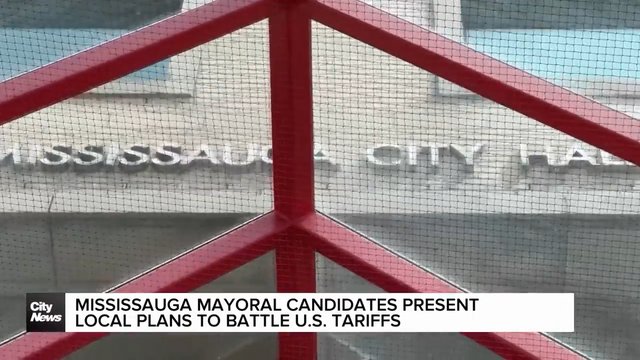 Mississauga mayoral candidates present plans to battle U.S. tariffs