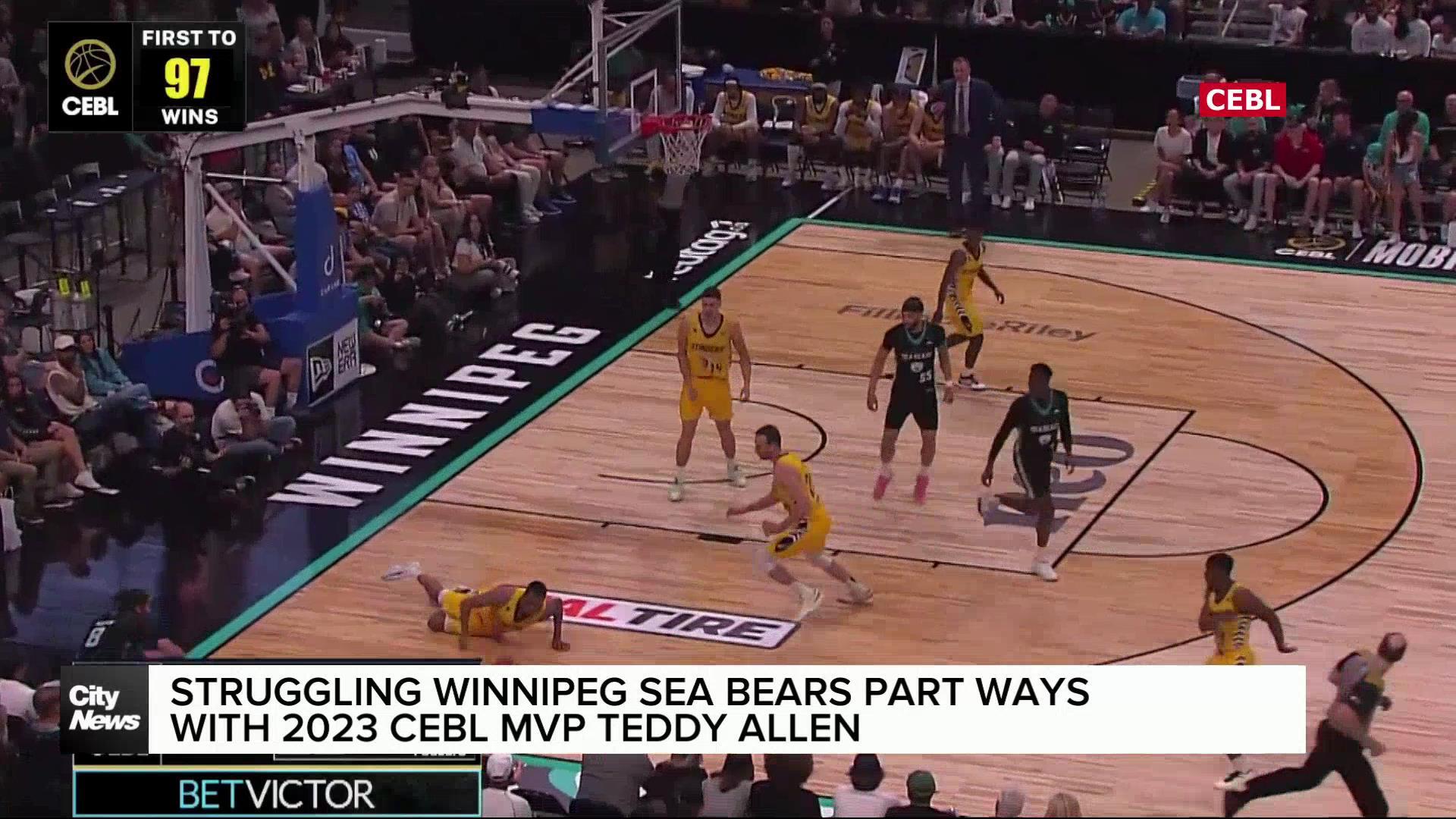 Winnipeg Sea Bears release 2023 MVP Teddy Allen