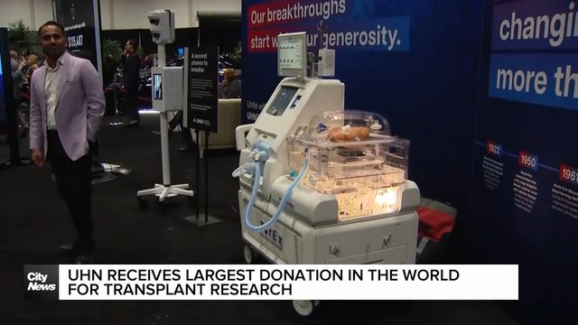 UHN receives largest donation in the world for transplant research