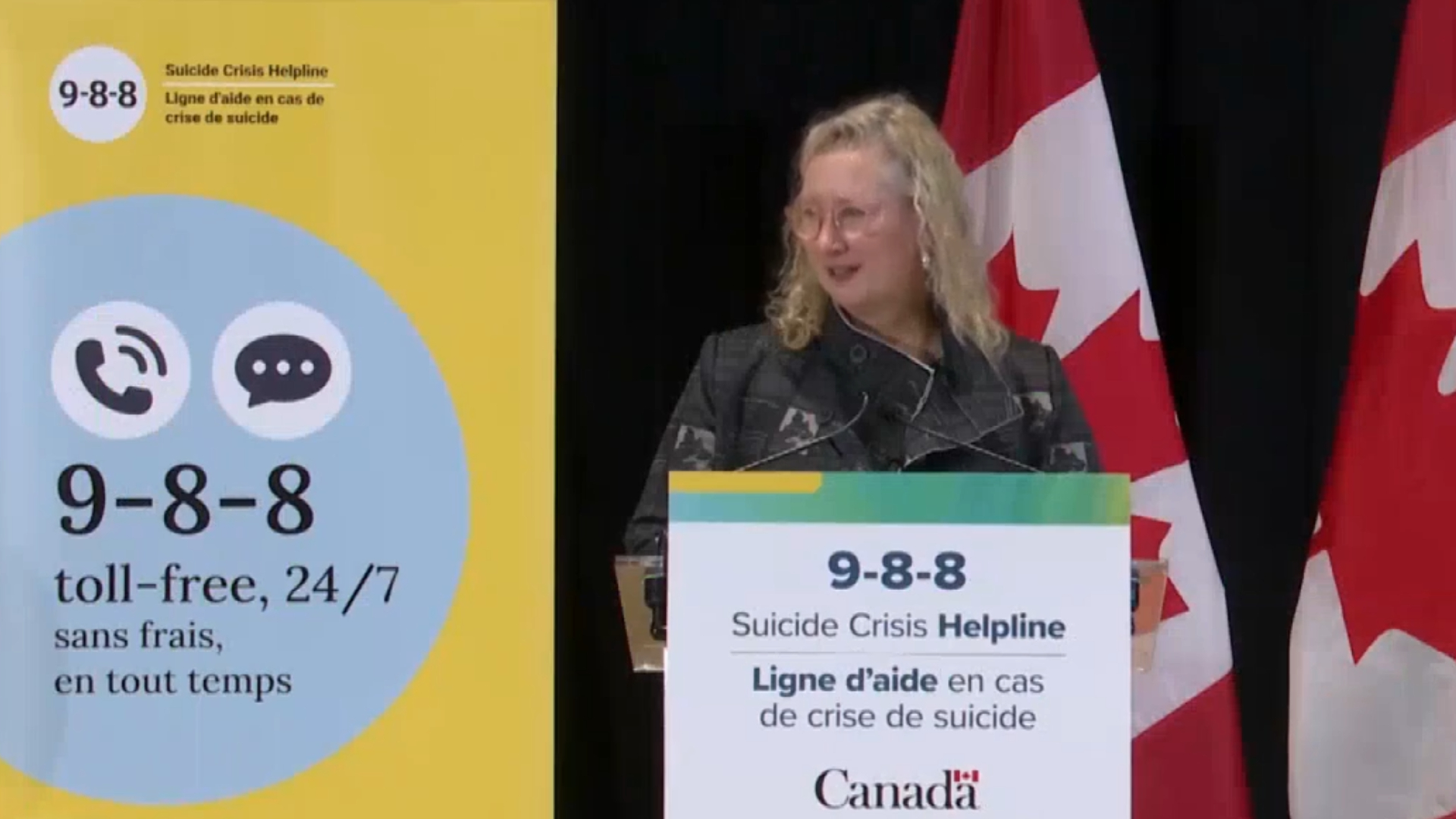 9-8-8 suicide prevention helpline now available to Edmontonians and all Canadians