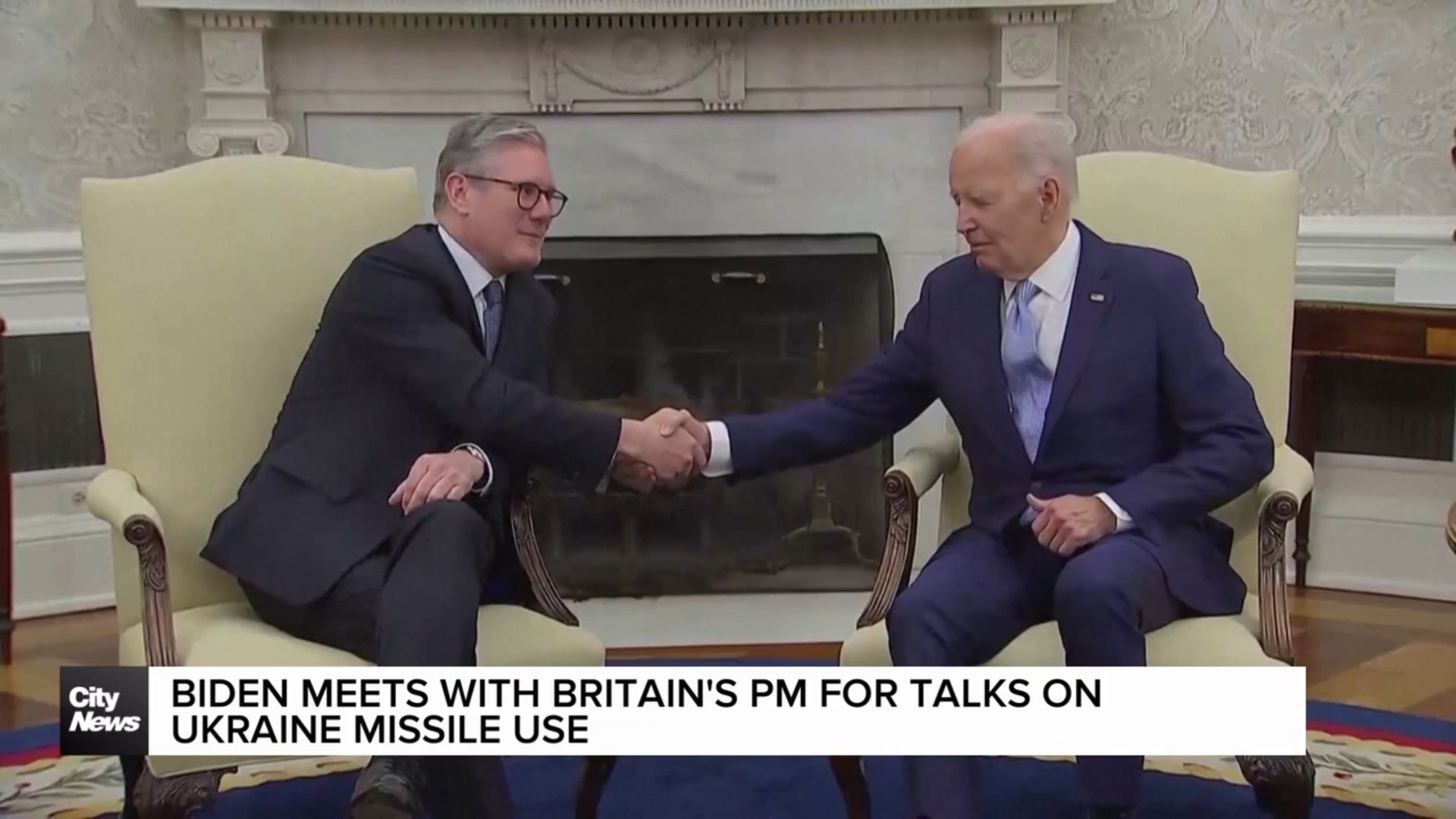 Biden, Starmer discuss long-range missile strikes against Russia.