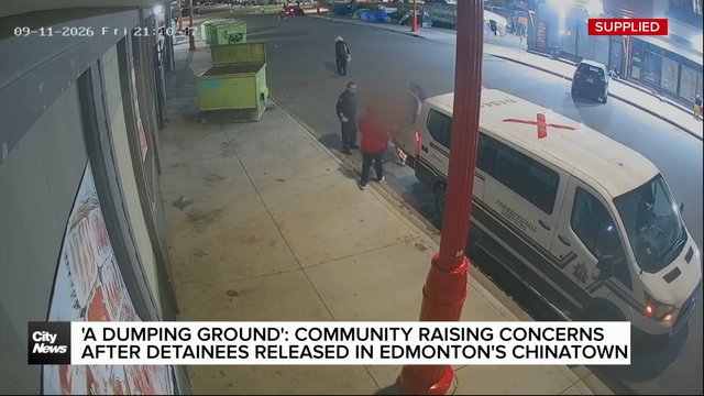 Community members sounding safety alarm after former detainees released in Edmonton’s Chinatown