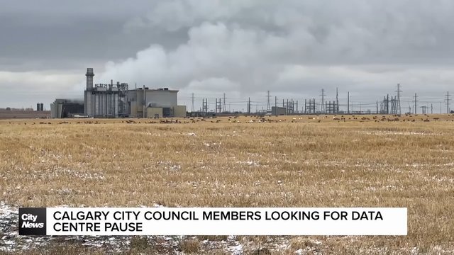 Motion to pause data centres in Calgary heading to a committee meeting