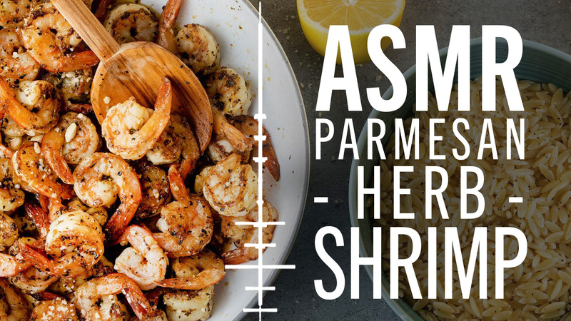 ASMR | How to Make Parmesan Herb Shrimp ASMR | How to Make Parmesan Herb Shrimp