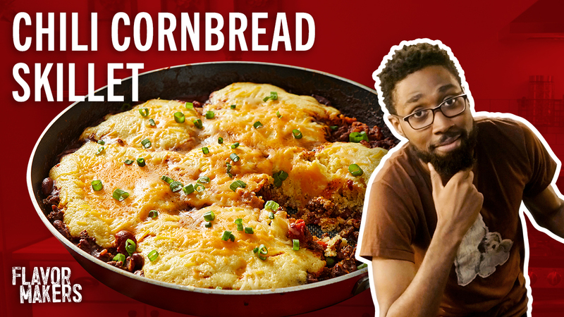 Chili Cornbread Skillet Chili Cornbread Skillet
