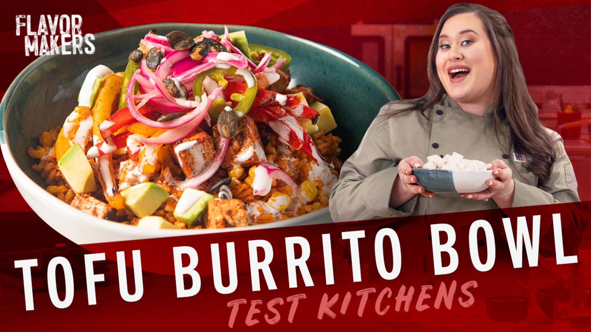 How To Make A Vegetarian Burrito Bowl With Tofu