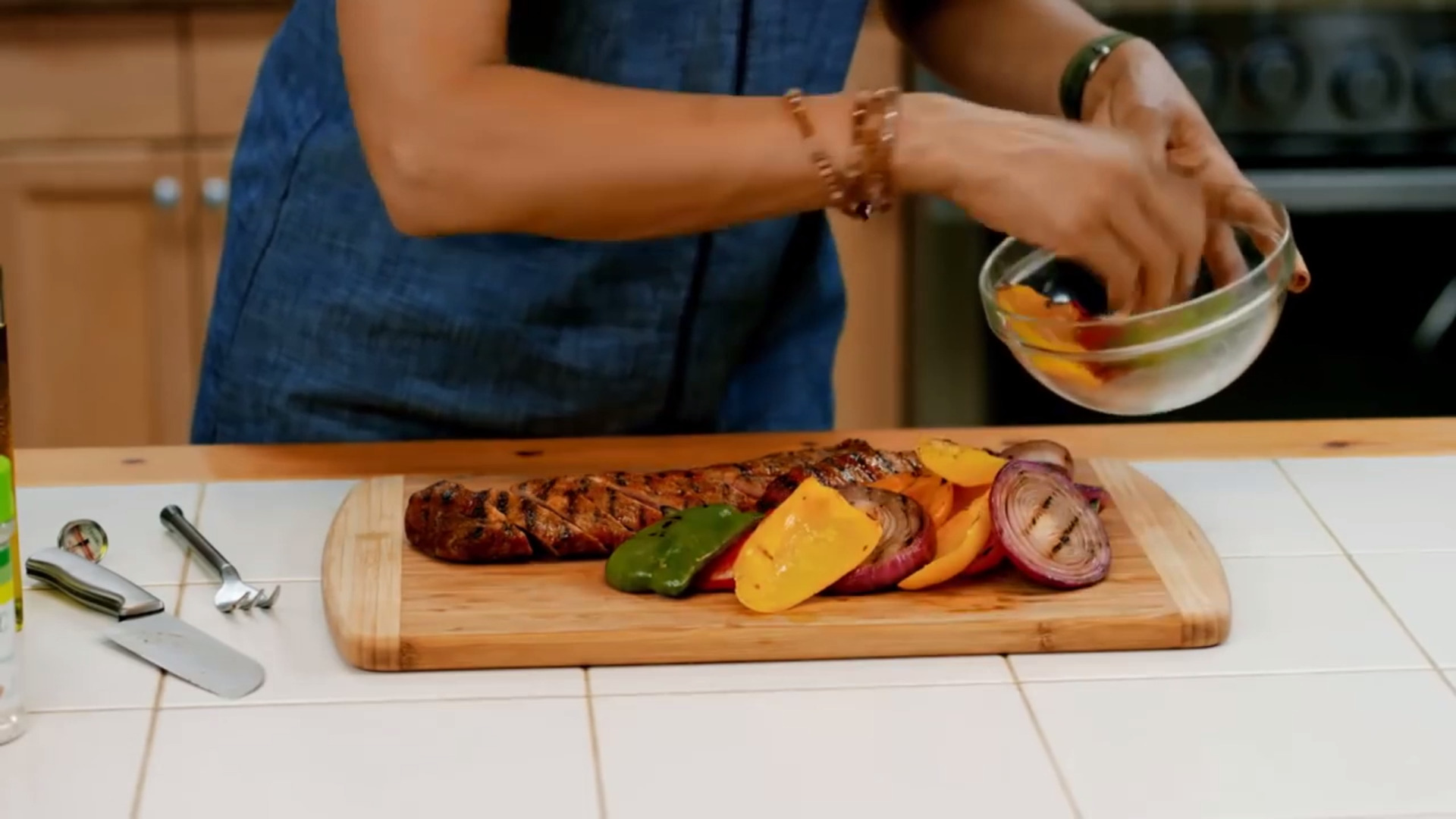 Carla Hall & Lawry’s: A Summer Pork Loin with Zing