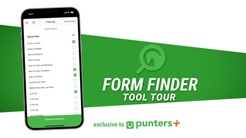 Form Finder [Narrow down the field to your own criteria]