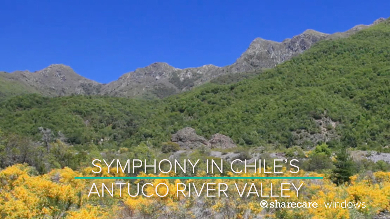30 minutes of symphony in Chile antuco river valley