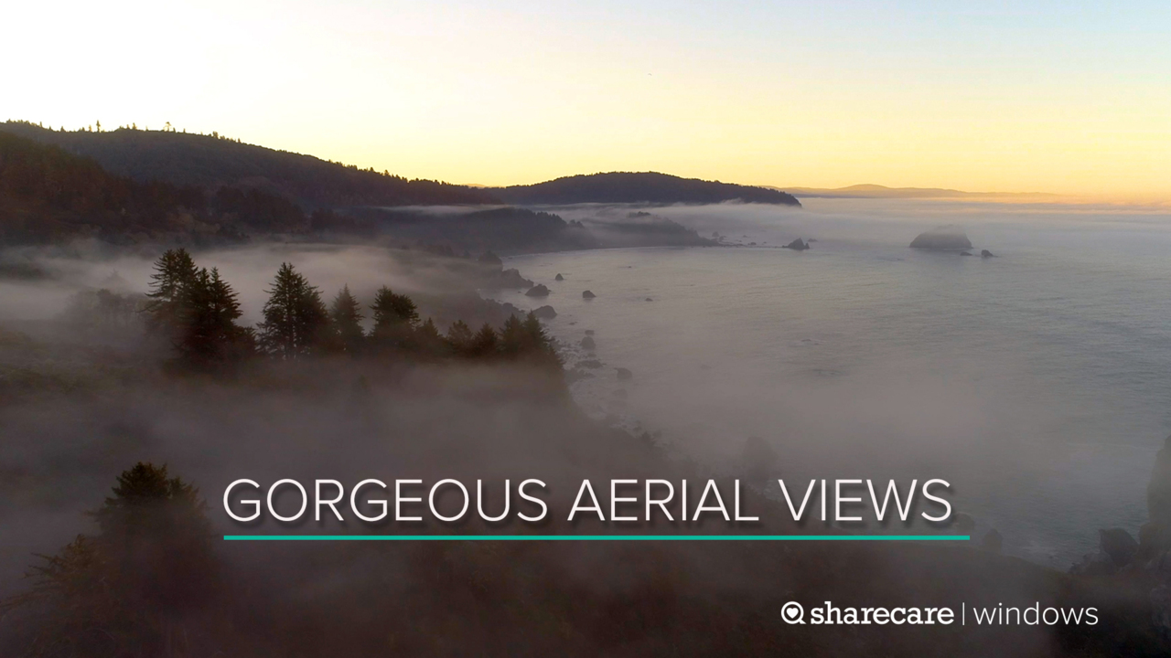 one hour of gorgeous aerial views