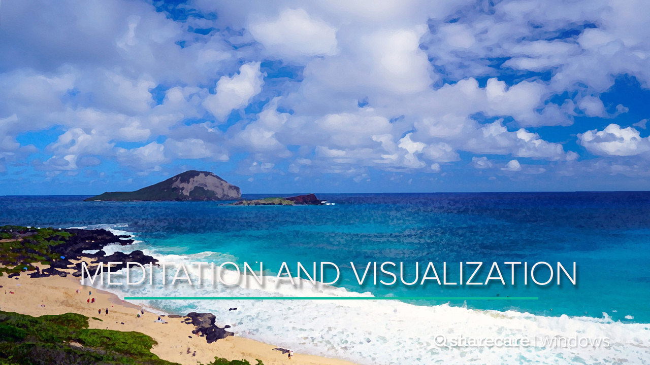 9-minute yoga: meditation and visualization