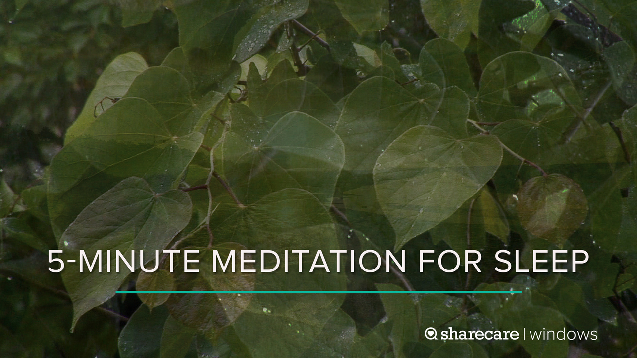 5-minute meditation for sleep