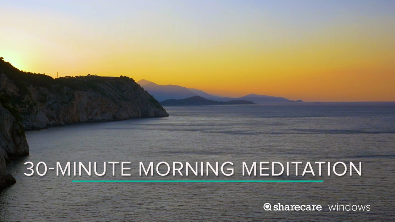 30-minute morning meditation