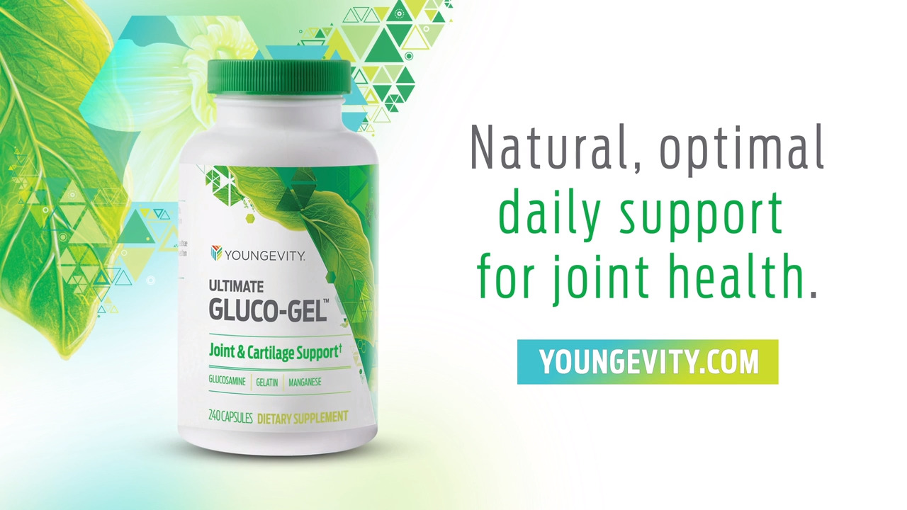 Youngevity Sirius Ultimate Gluco Gel 120 capsules for joints Free Shipping 
