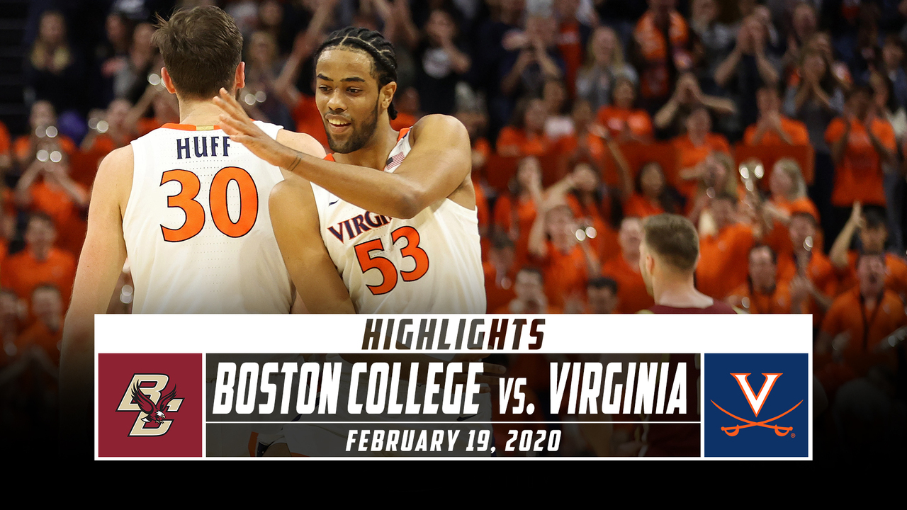 Virginia vs. Boston College Full Game Replay