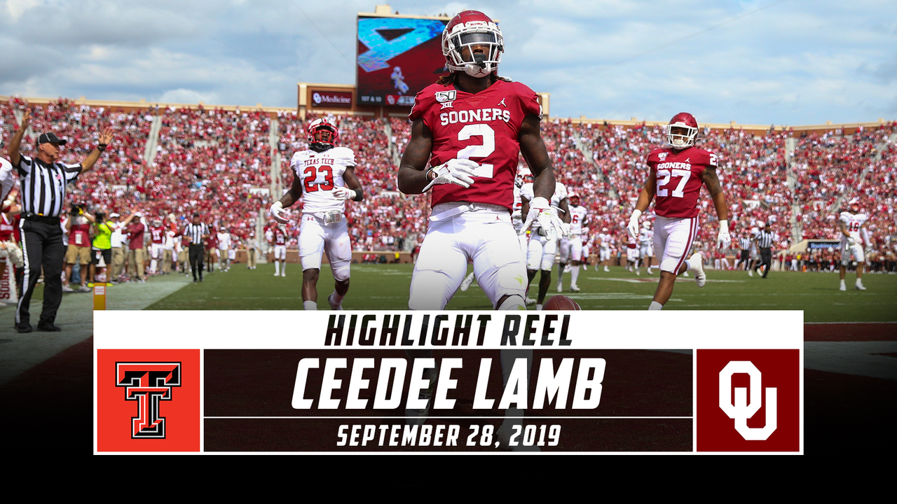 Oklahoma football: CeeDee Lamb proves he's back to full health in  impressive performance against Texas Tech, Sports