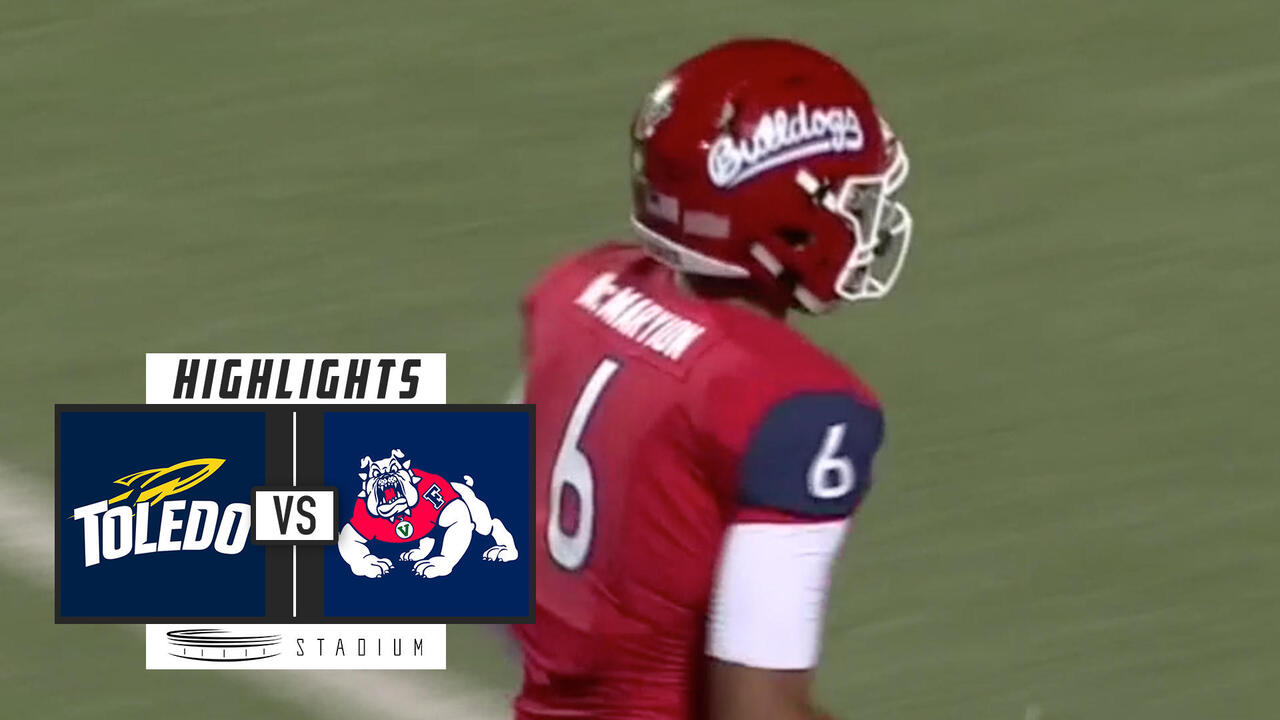 Marcus McMaryion Highlights: Toledo-Fresno State 2018 - Stadium