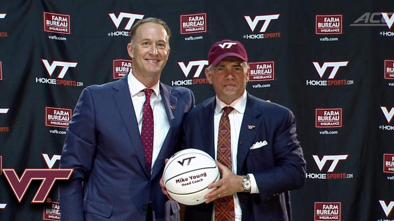 speel piano reputatie Inactief Virginia Tech Introduces Mike Young As MBB Coach - Stadium