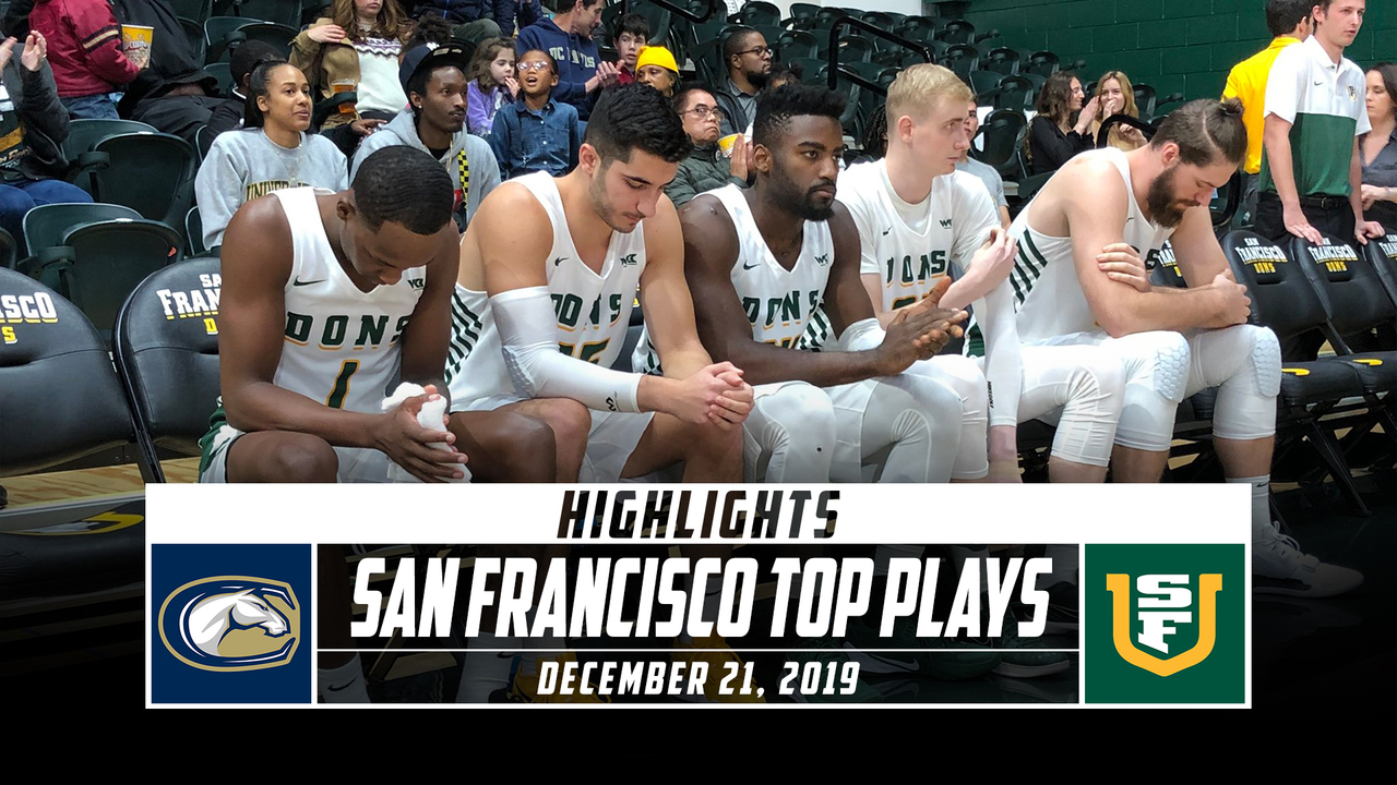 San Francisco Basketball Top Plays vs. UC Davis (2019-20) - Stadium