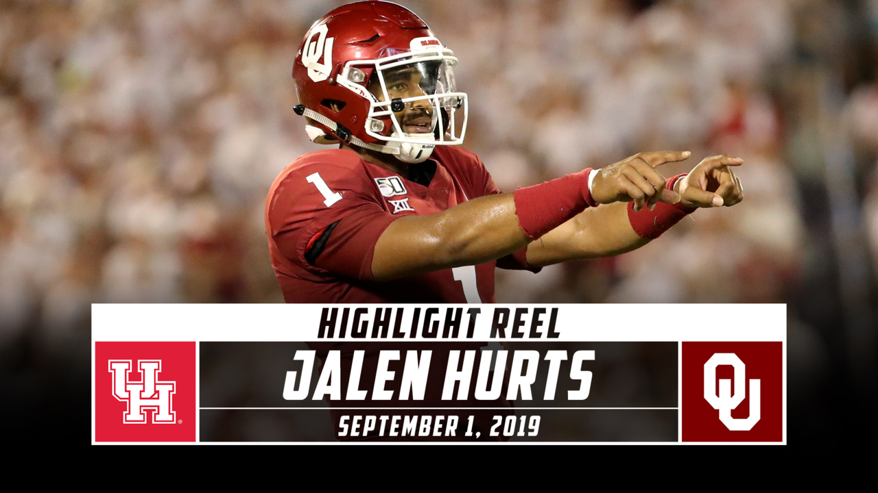 Every Touchdown of Jalen Hurts' College Career (2016-2019) ᴴᴰ