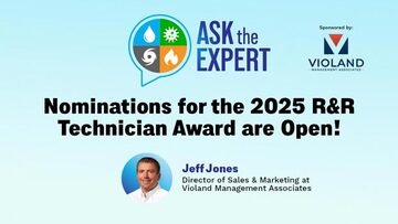 Ask The Expert - Nominations for the 2025 R&R Technician Award are Open!