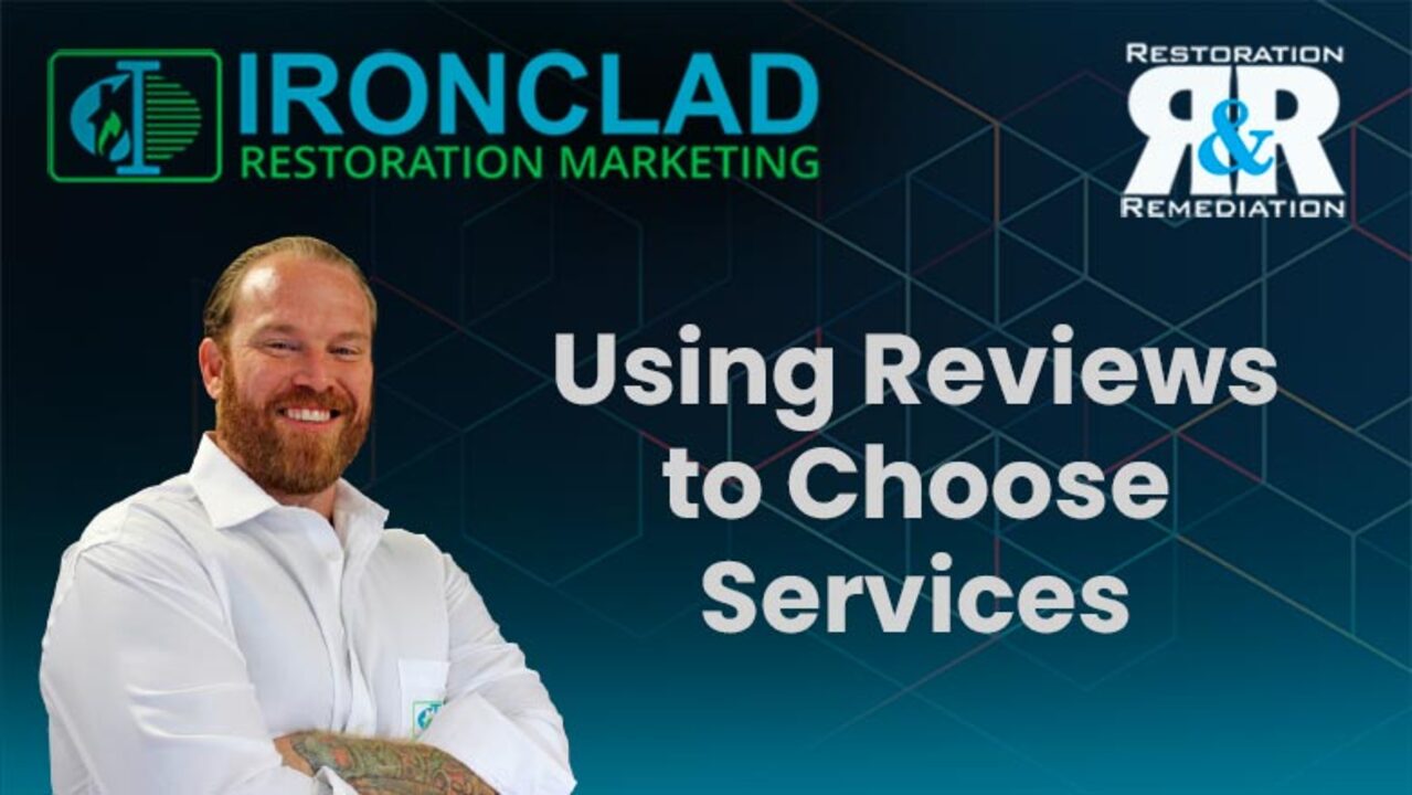 How Customers Use Reviews to Choose Services Restoration