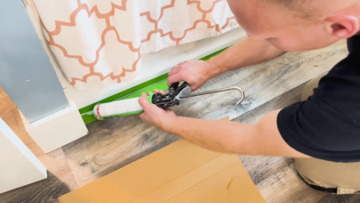 Pro Tip: Sealing the Joint Between the Tub and Newly Installed Floor