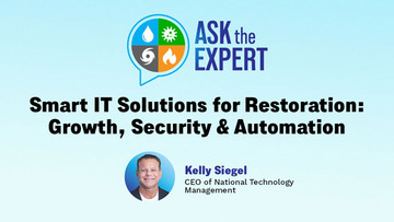 Ask The Expert -  Smart IT Solutions for Restoration: Growth, Security & Automation