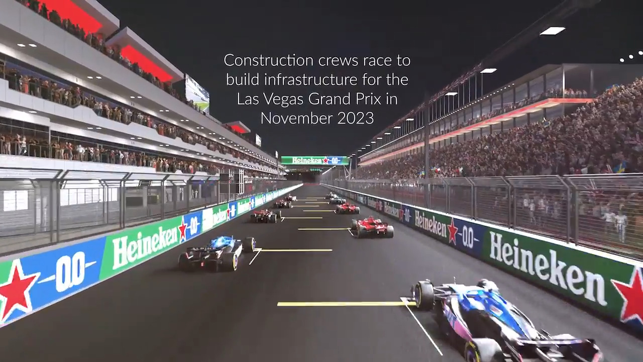 Las Vegas Grand Prix updates paving schedule through early fall