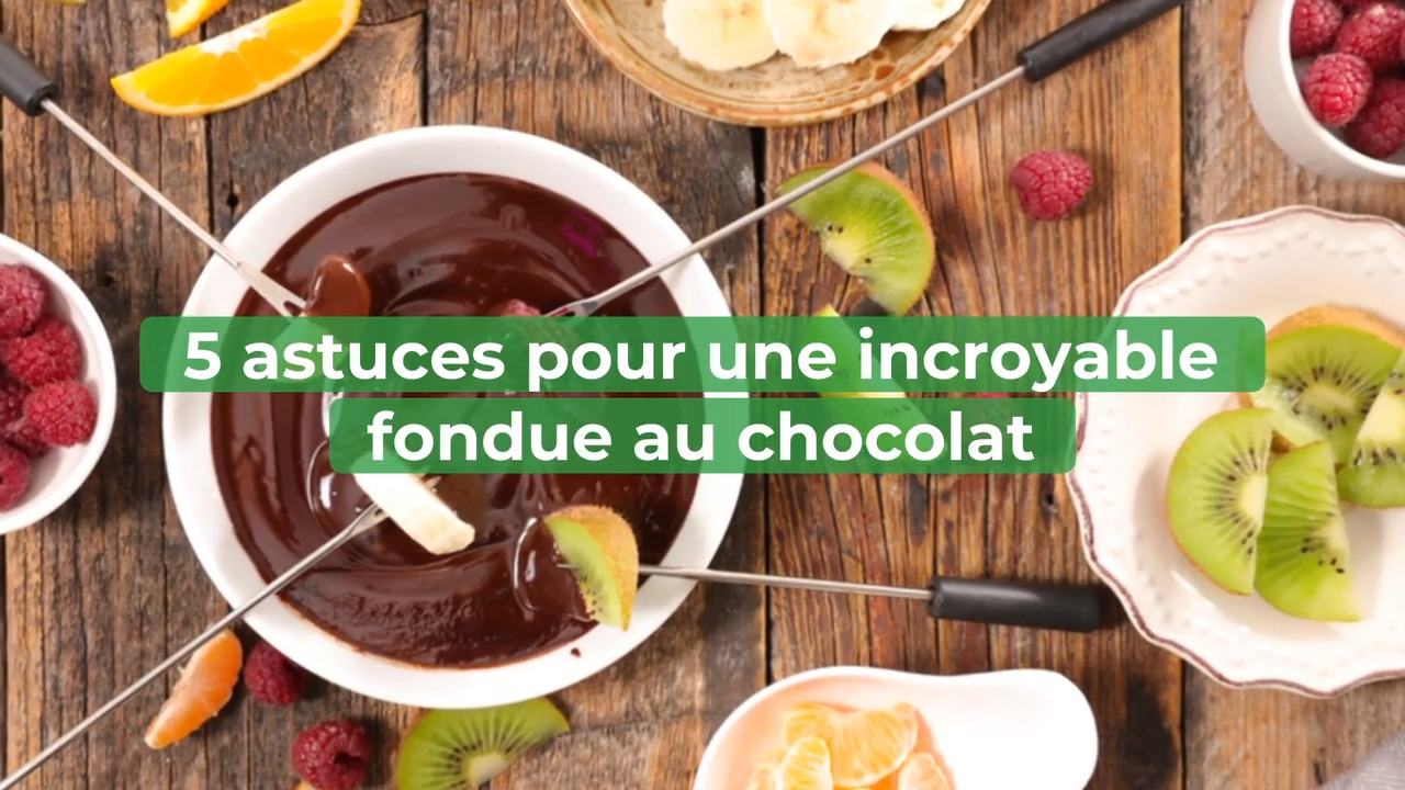 La recette de la fondue au chocolat sans cuisson - Terrafemina