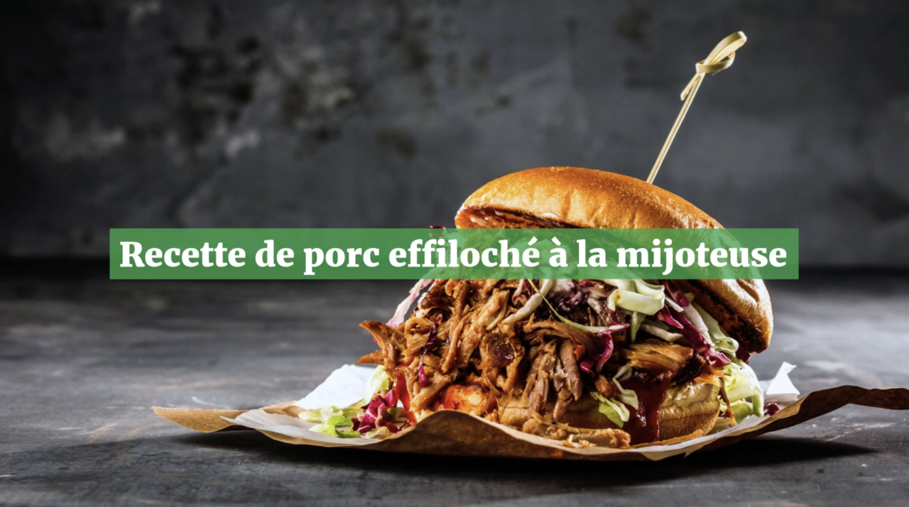 Porc effiloché de base - Le porc du Québec