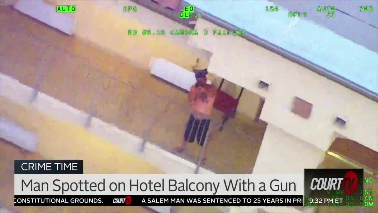 5 15 20 Man Spotted In Las Vegas Hotel Balcony With A Gun Court Tv