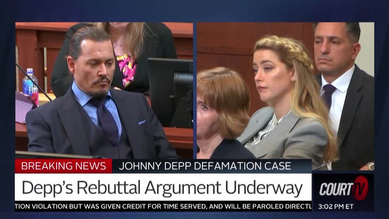 Termina interrogatório de Johnny Depp em julgamento contra sua ex