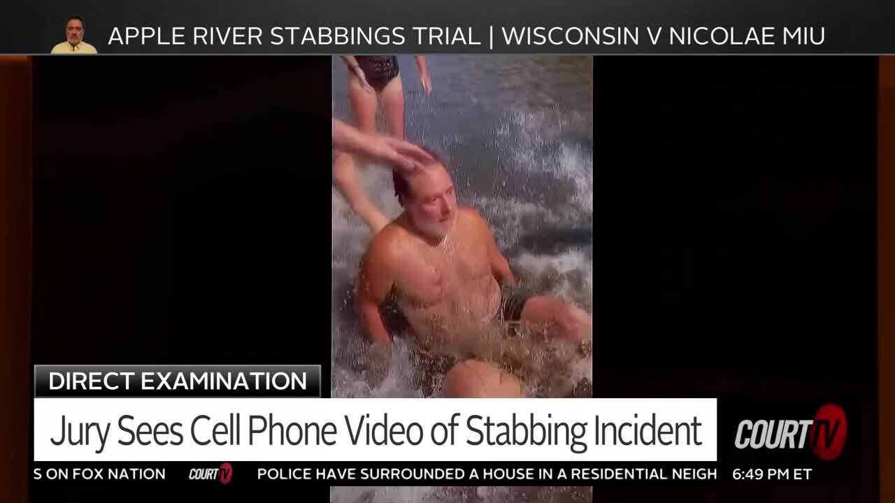 Video Shows Stabbing that Killed Teenager on Apple River | Court TV Video