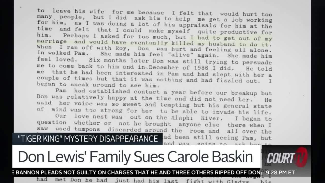 Tiger King S Carole Baskin Says Late Husband Don Lewis Flew To Costa Rica For Sex During Her Period Q Costa Rica