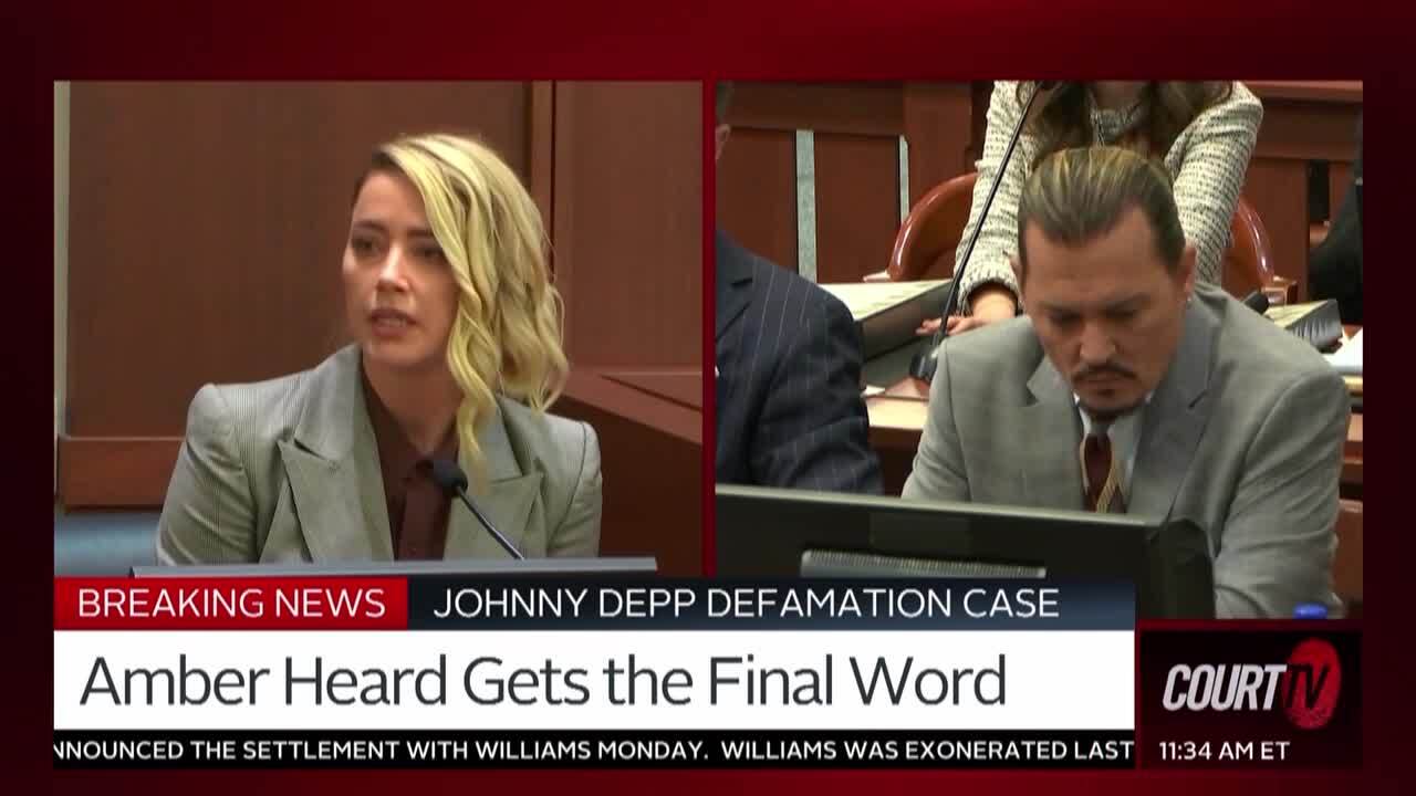 As pessoas adoram bajular homens poderosos“, diz Amber Heard em depoimento  final