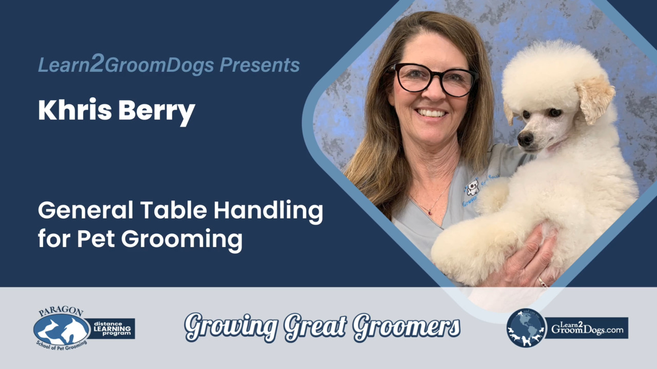 Thumbnail for General Table Handling for Pet Grooming & Special Needs Dogs – Part 1