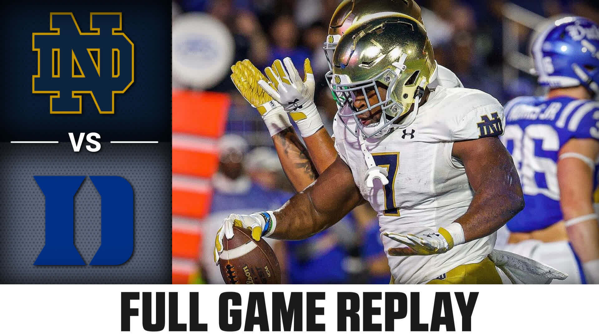 Notre Dame vs. Georgia Tech Full Game Replay