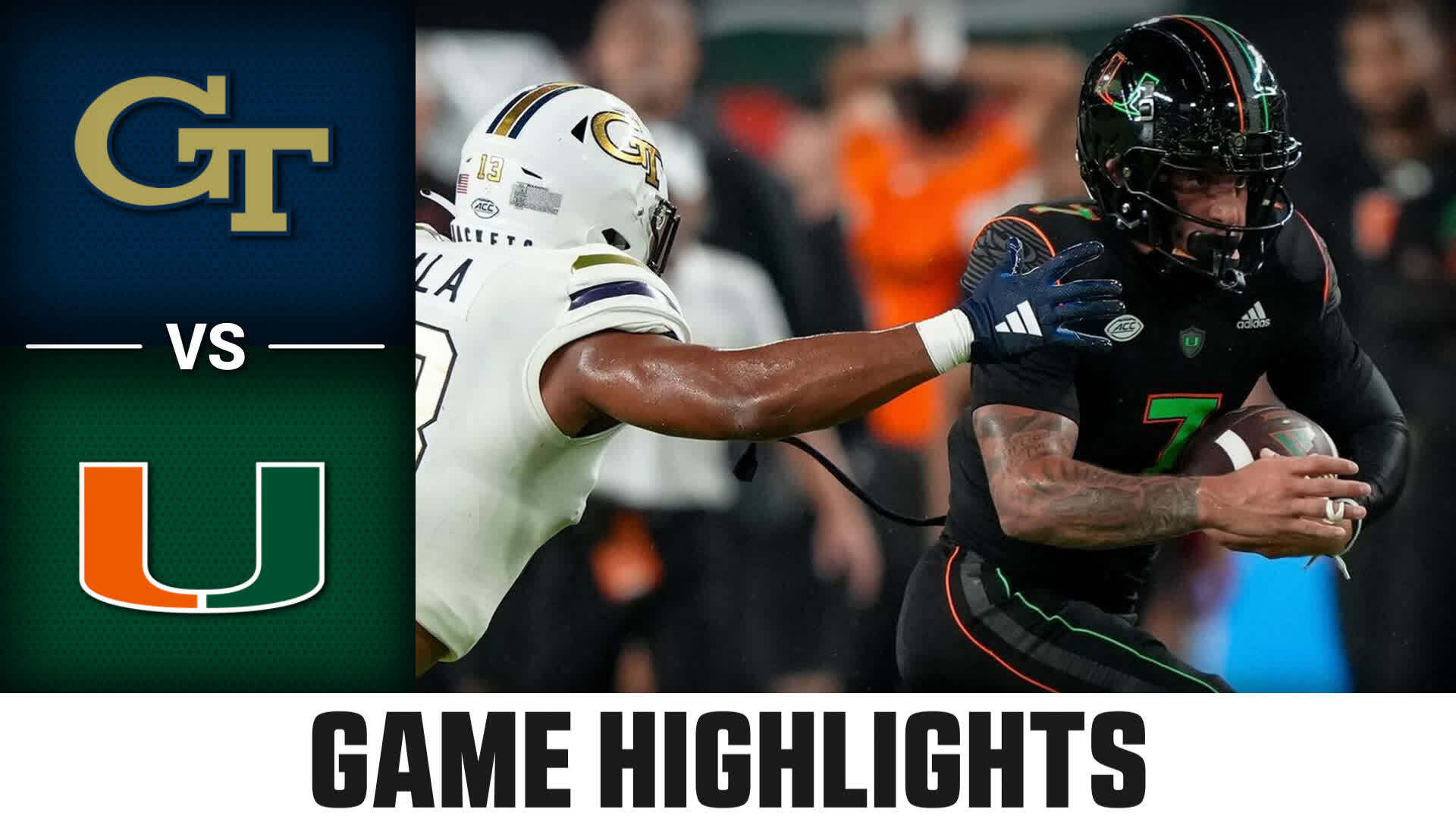 Watch: Bowling Green vs. Georgia Tech Full Game Replay, 2023 ACC Football