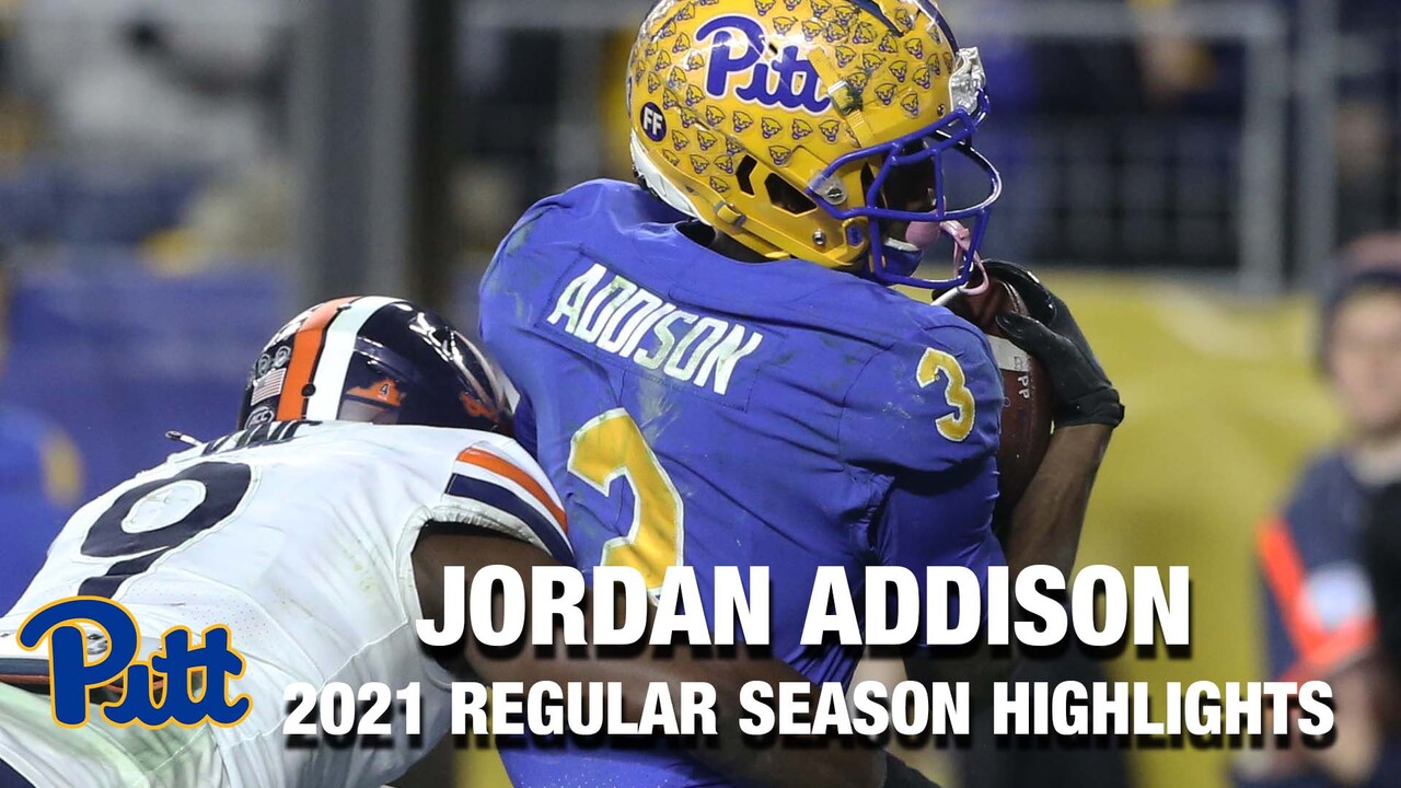 Some of the best WRs in college football history have been Pitt Panthers!  🐐 Add Jordan Addison to the list! ✍️ Pitt's latest Biletnikoff Award  winner!, By Pitt Panthers