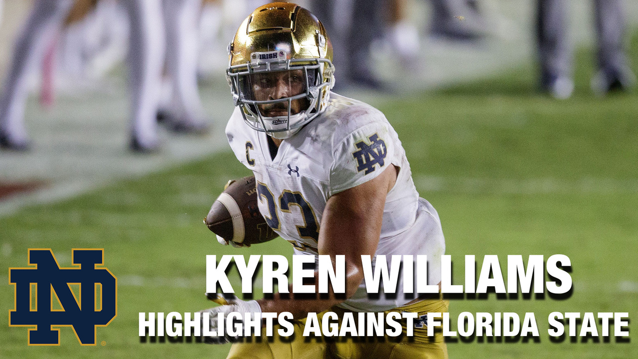 Final Report: Kyren Williams, RB, Notre Dame —