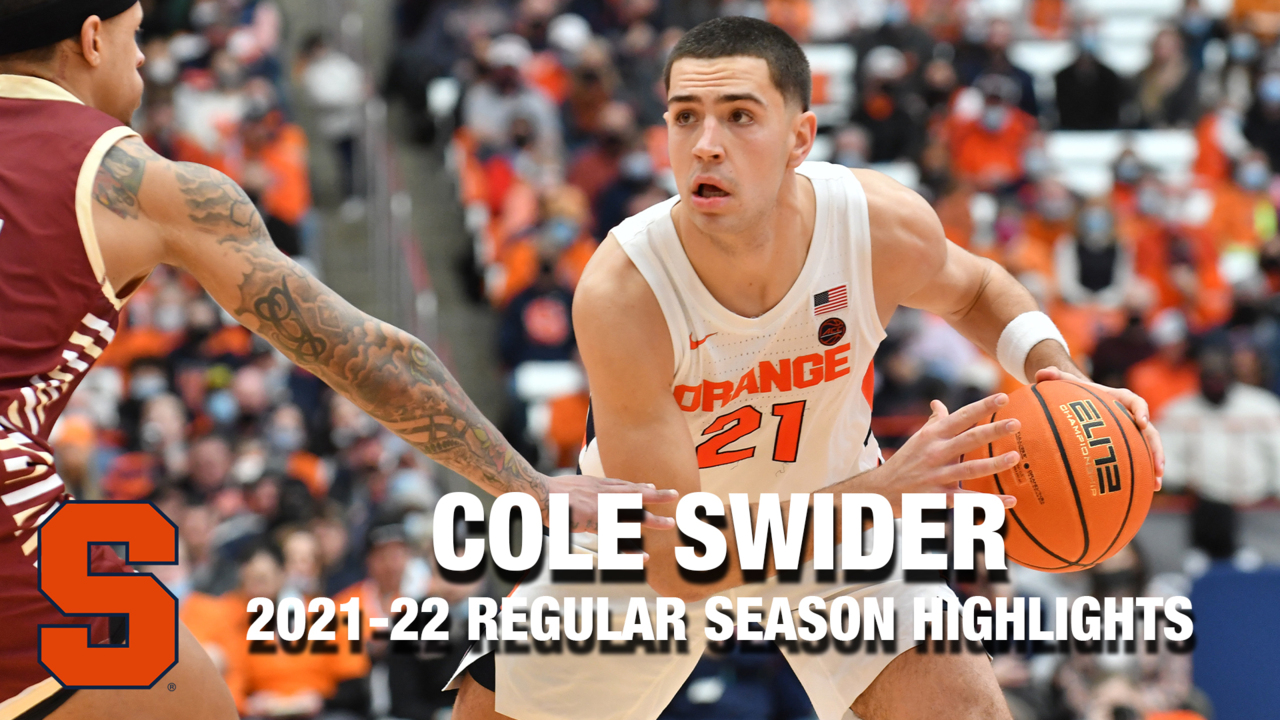Cole Swider Discusses Decision to Turn Pro - Sports Illustrated Syracuse  Orange News, Analysis and More