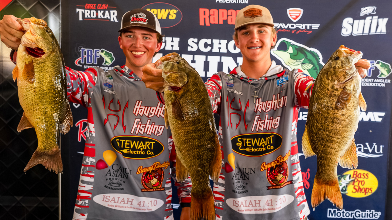 Losee, Tweite Close out High School Championship - Major League Fishing